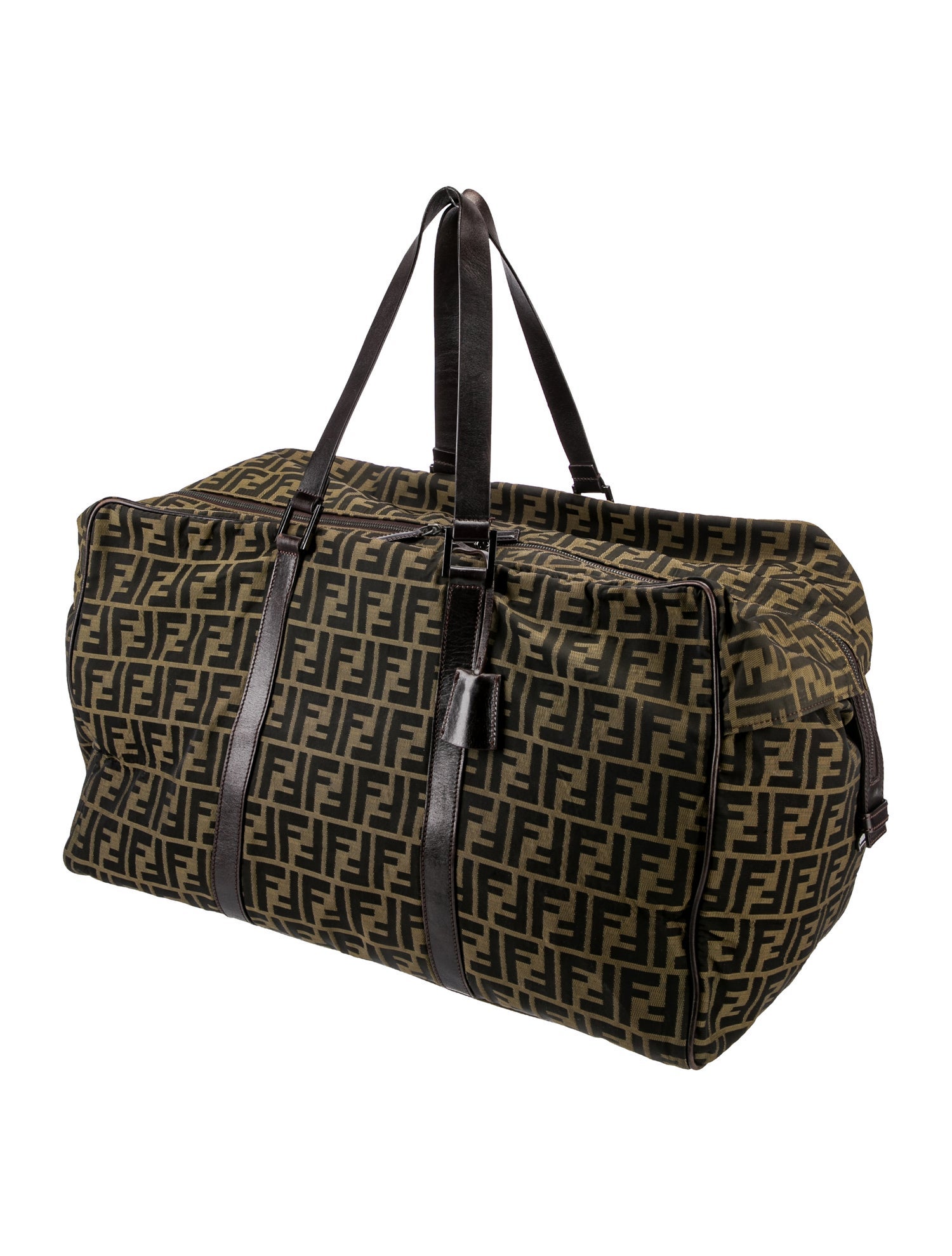 Fendi Zucca FF Weekender Bag Vintage