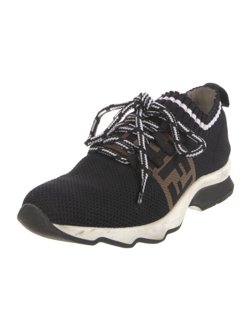 Fendi Zucca FF Logo Sock Sneakers