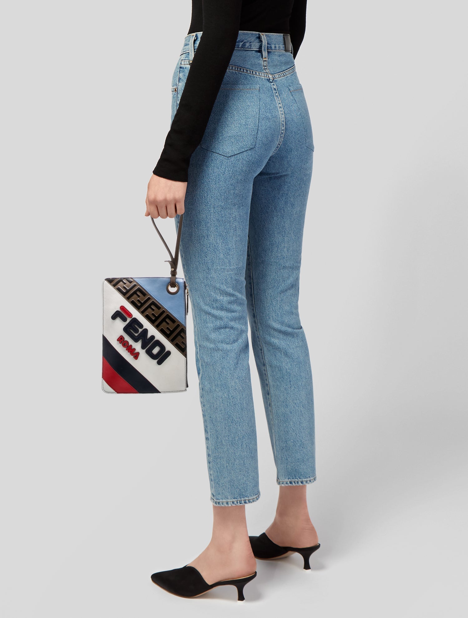 Fendi Zucca FF Clutch