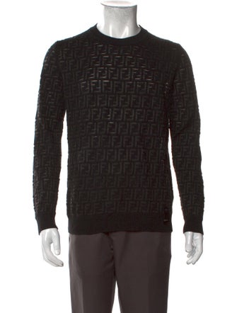 Fendi Zucca FF Logo Wool Pullover