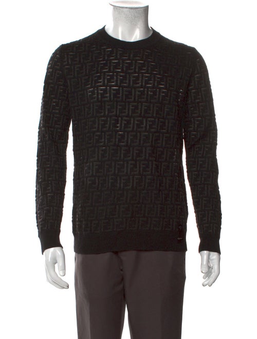 Fendi Zucca FF Logo Wool Pullover