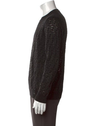 Fendi Zucca FF Logo Wool Pullover