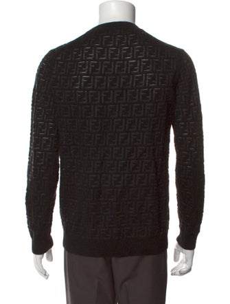 Fendi Zucca FF Logo Wool Pullover