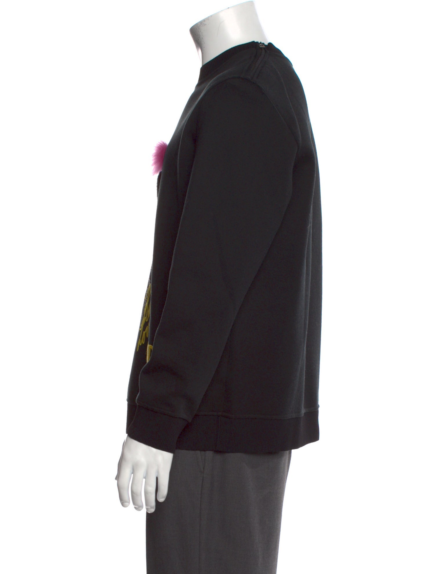 Fendi Graphic Print Crew Neck Sweatshirt