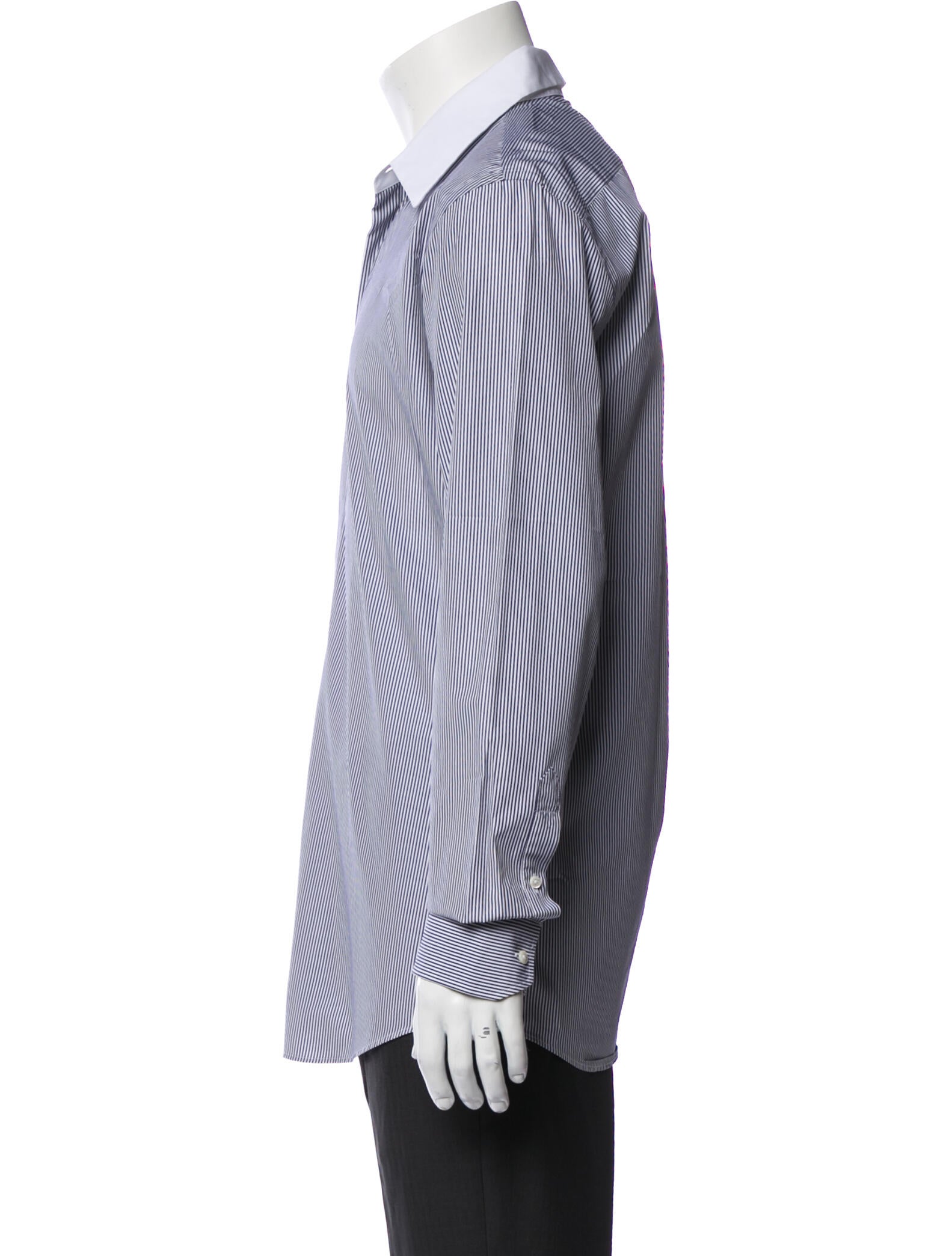 Fendi Monsters Motif Long Sleeve Dress Shirt