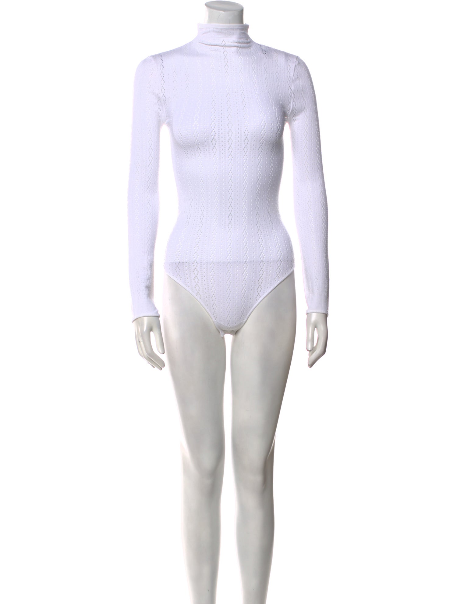 Fendi Turtleneck Long Sleeve Bodysuit