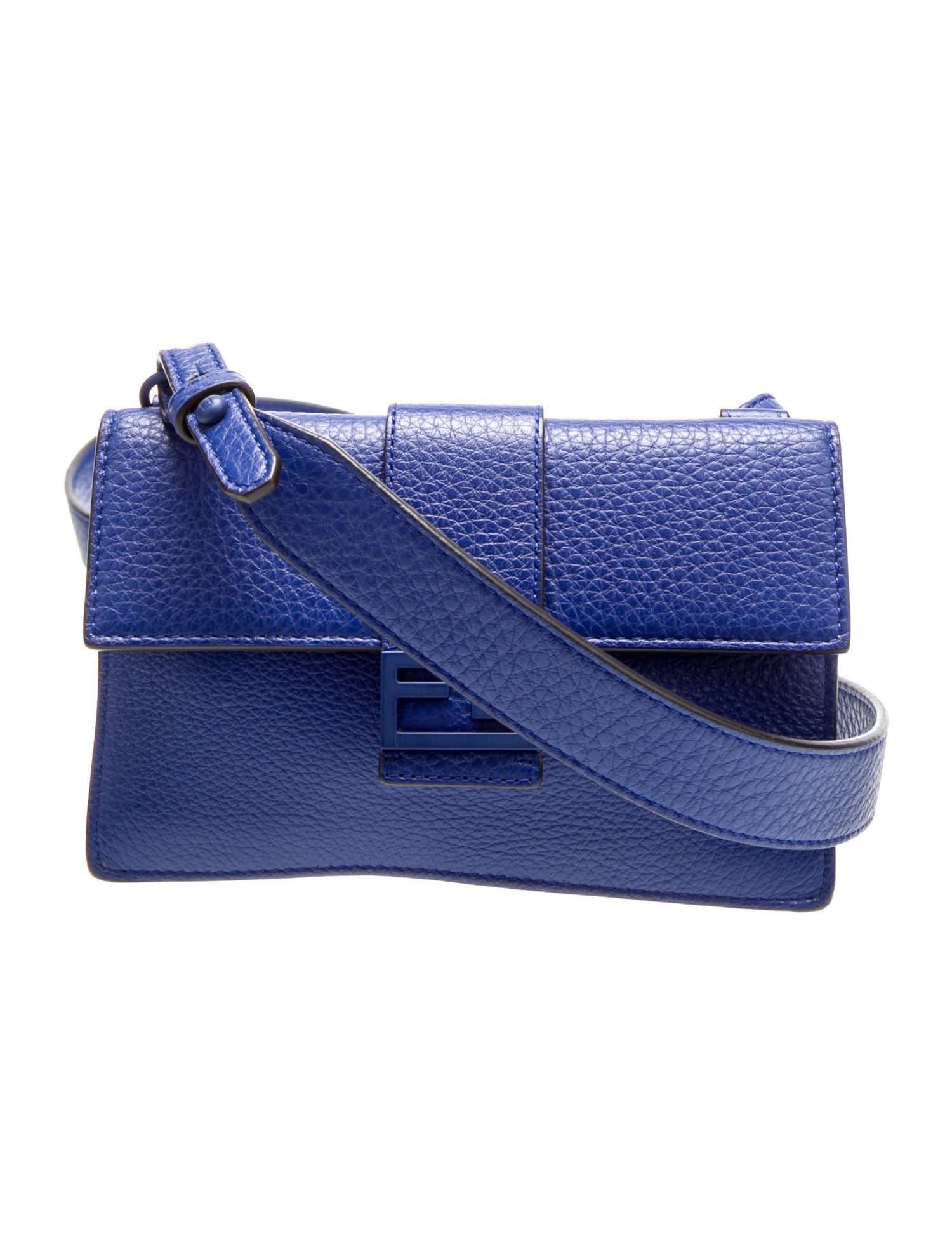Fendi Small Kan I Crossbody Bag - White Crossbody Bags