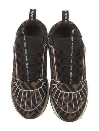 Fendi Nylon Printed Sneakers