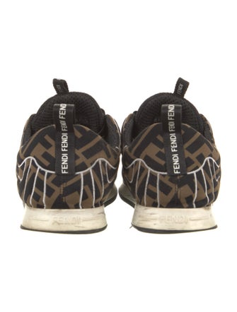 Fendi Nylon Printed Sneakers
