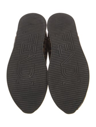 Fendi Nylon Printed Sneakers