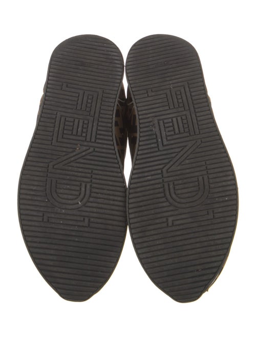Fendi Nylon Printed Sneakers