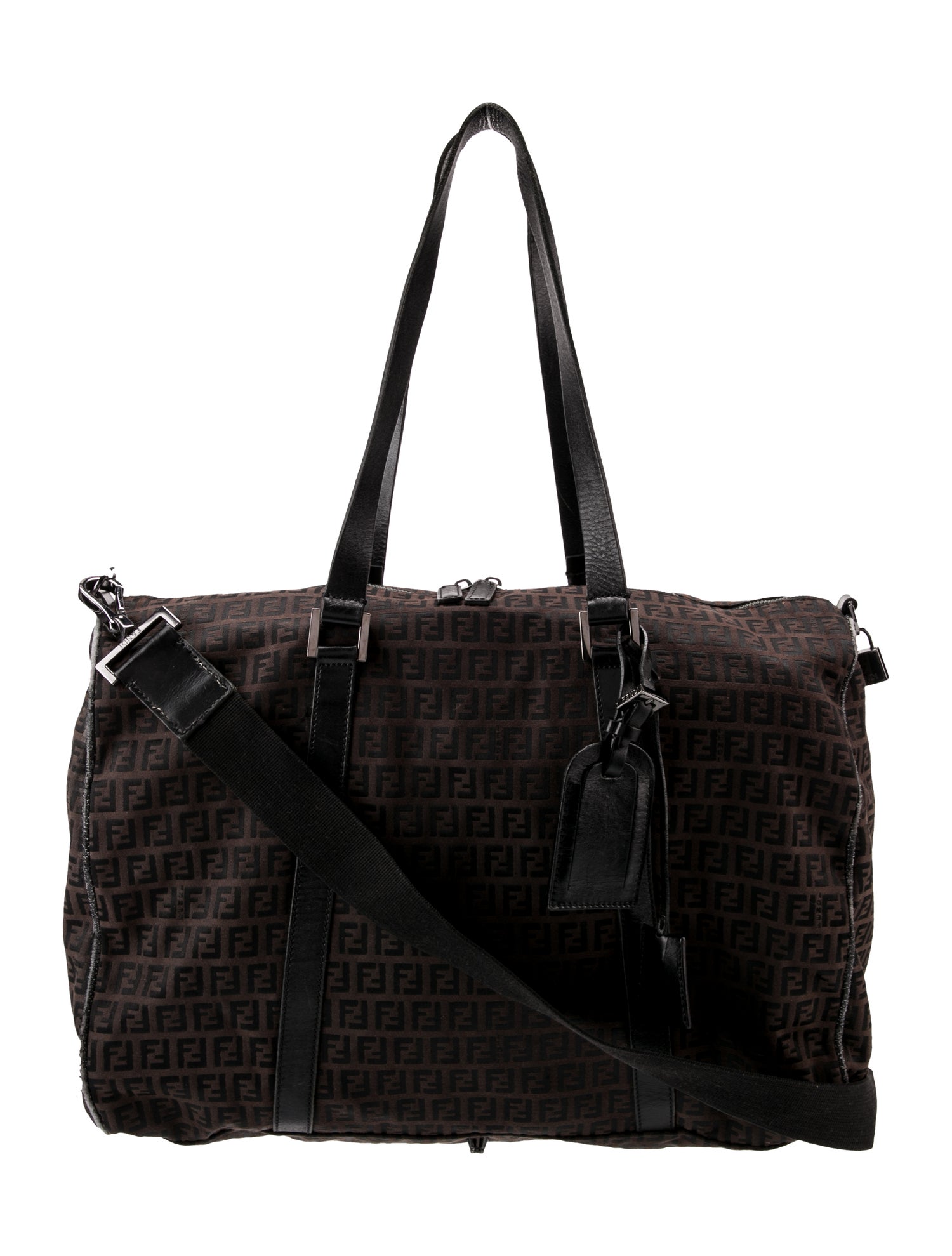Fendi Zucchino FF Boston Vintage