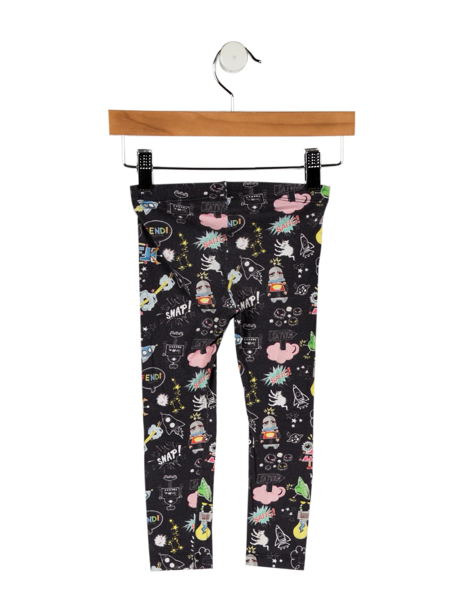 Fendi Woven Printed Legging