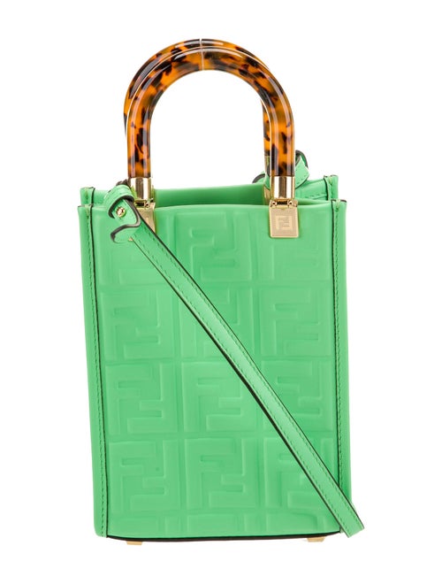 Fendi Zucca FF Top Handle Bag Small 2023