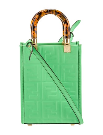 Fendi Zucca FF Top Handle Bag Small 2023