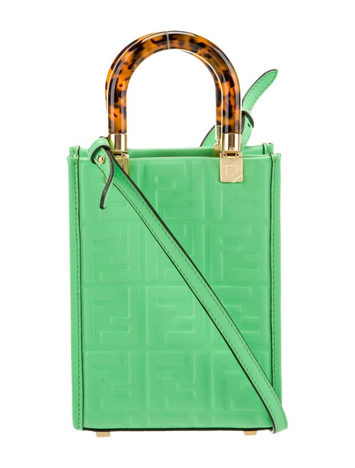 Fendi Zucca FF Top Handle Bag Small 2023