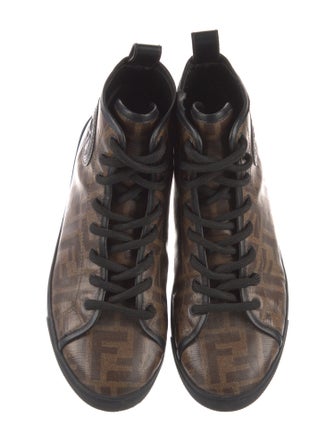Fendi Zucca FF Logo Printed Sneakers