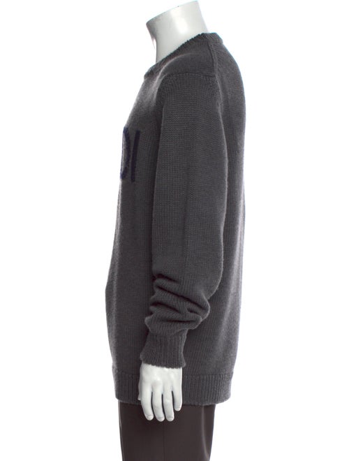 Fendi Virgin Wool Graphic Print Pullover
