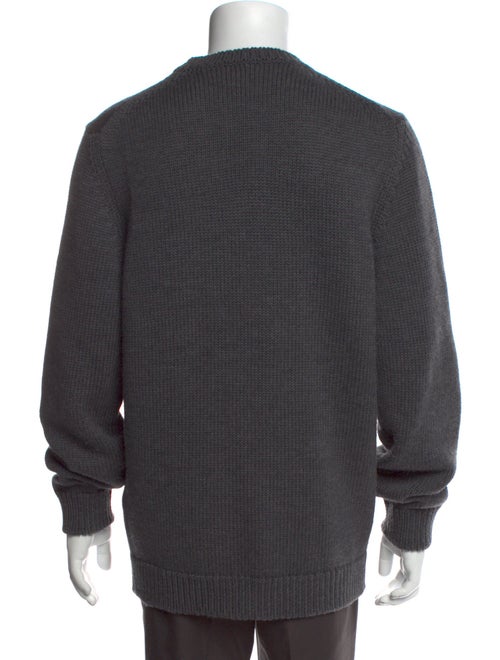 Fendi Virgin Wool Graphic Print Pullover