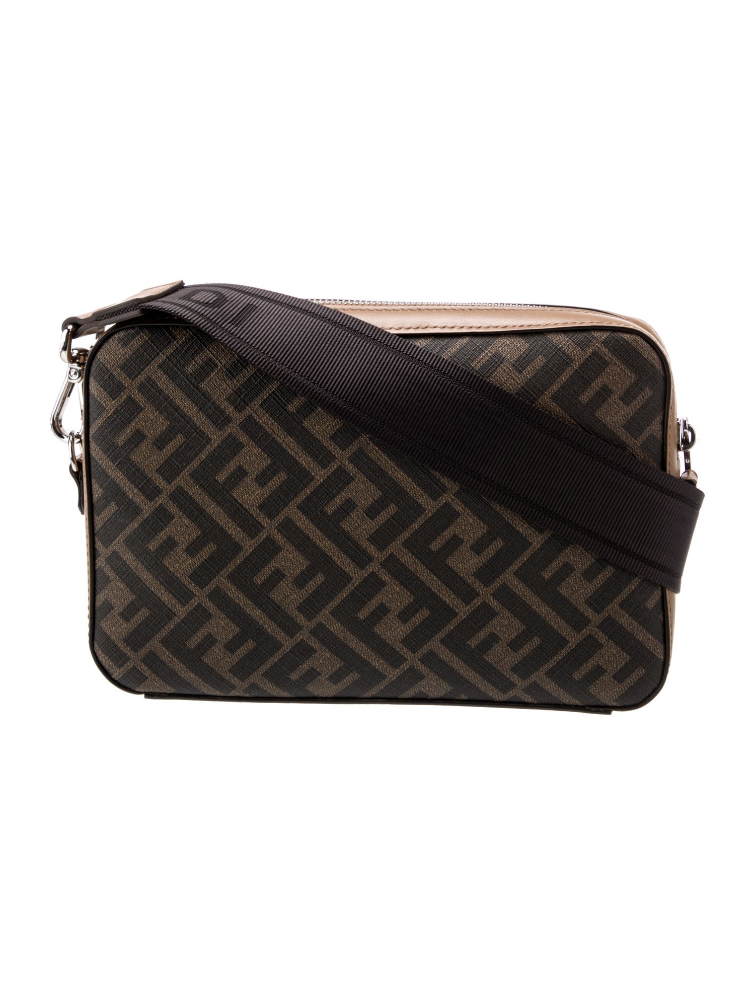 Fendi Zucca FF Diagonal Camera Case 2023 w/ Tags