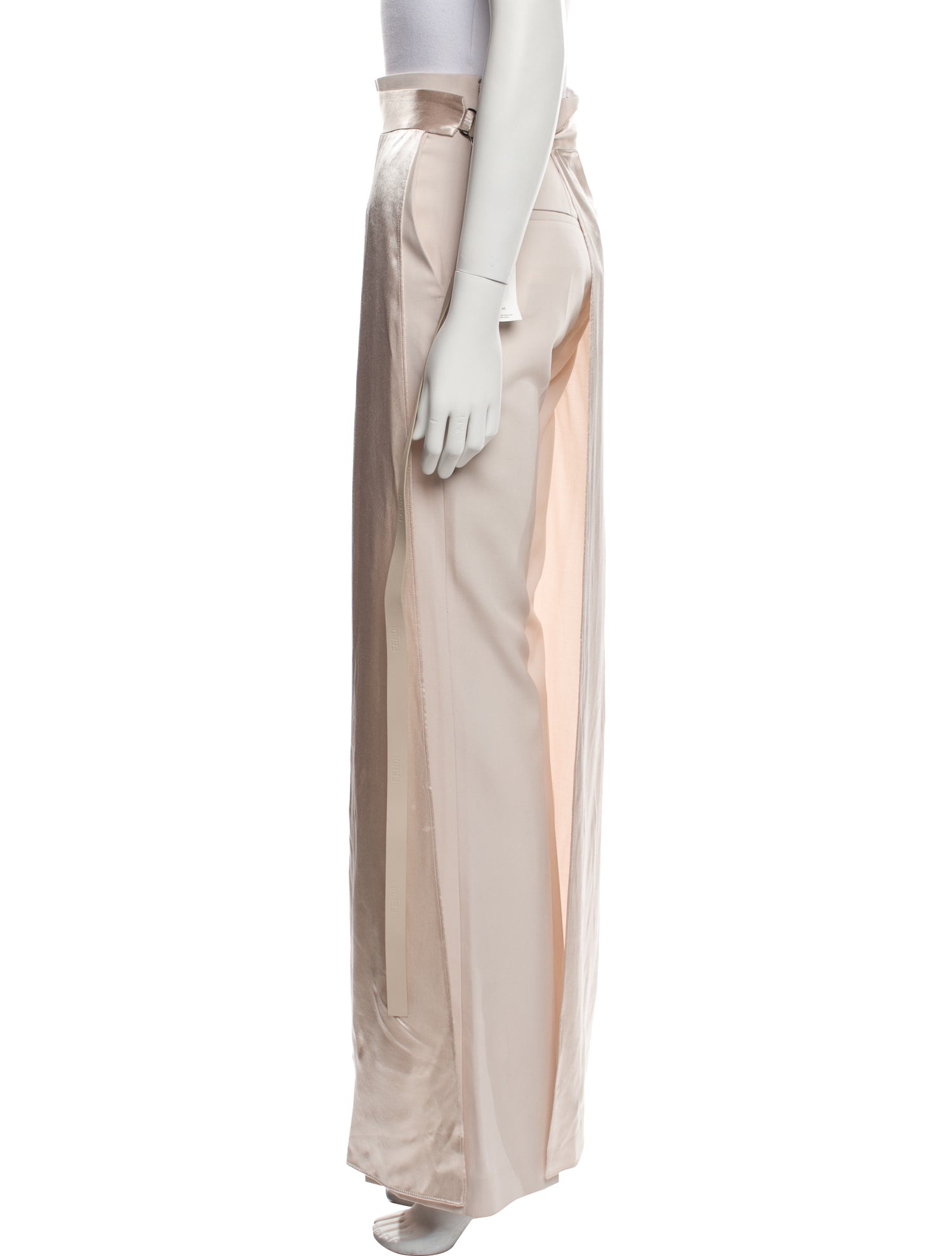 Fendi Wool Wide Leg Pants w/ Tags