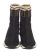 Fendi Graphic Print Sock Boots