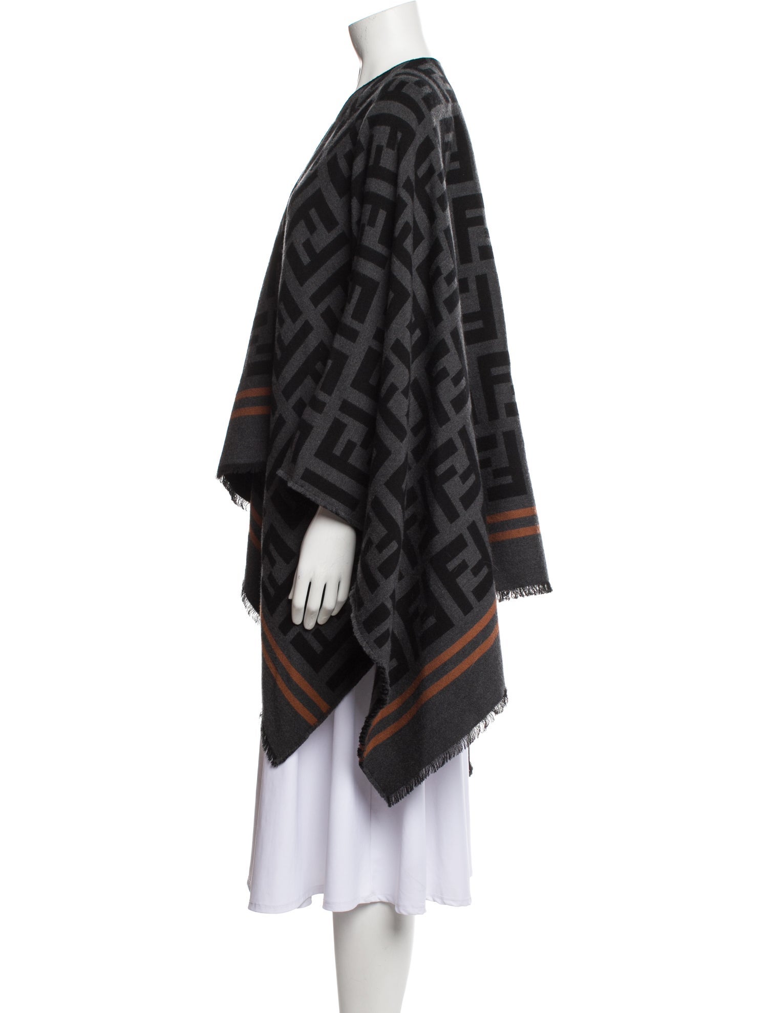 Fendi Wool Printed Sweater