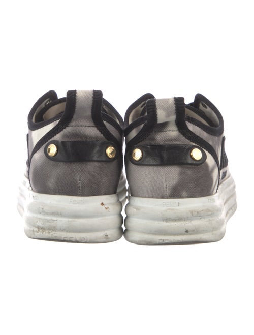 Fendi Canvas Printed Sneakers