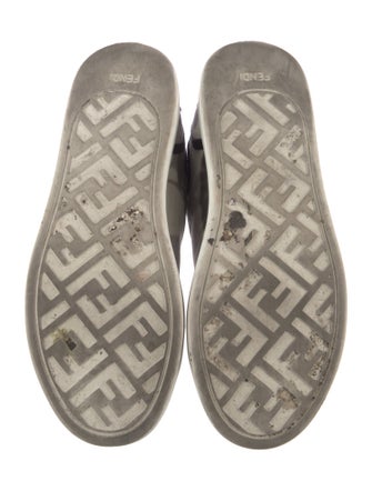 Fendi Canvas Printed Sneakers