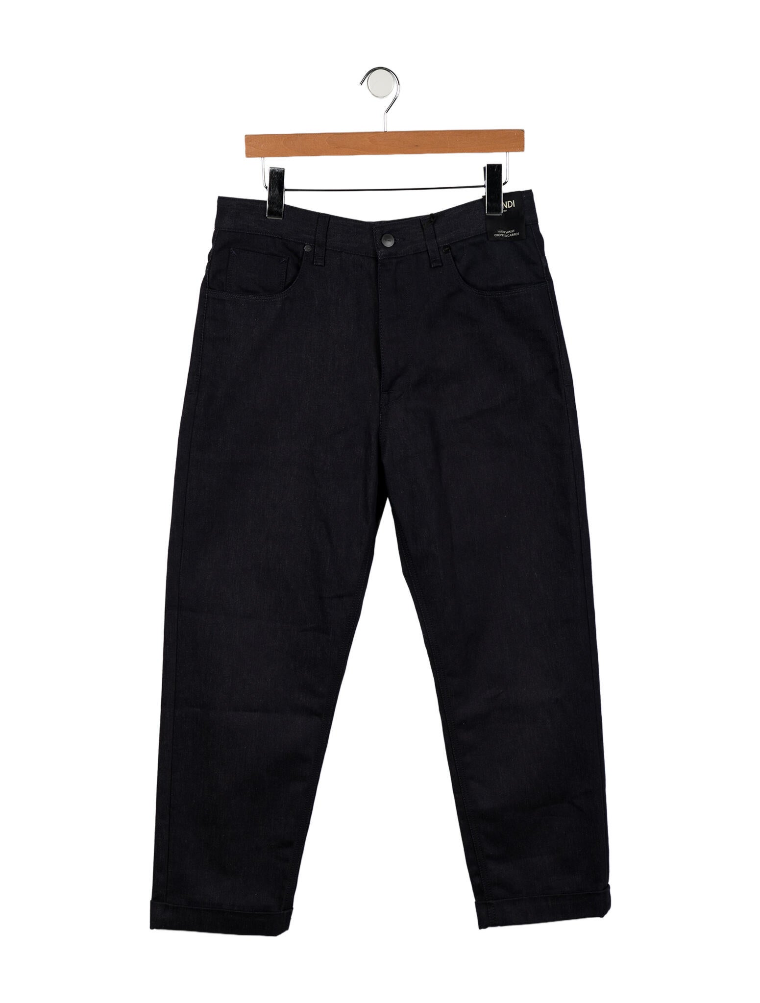 Fendi Zucca FF Logo Relaxed Fit Jeans w/ Tags