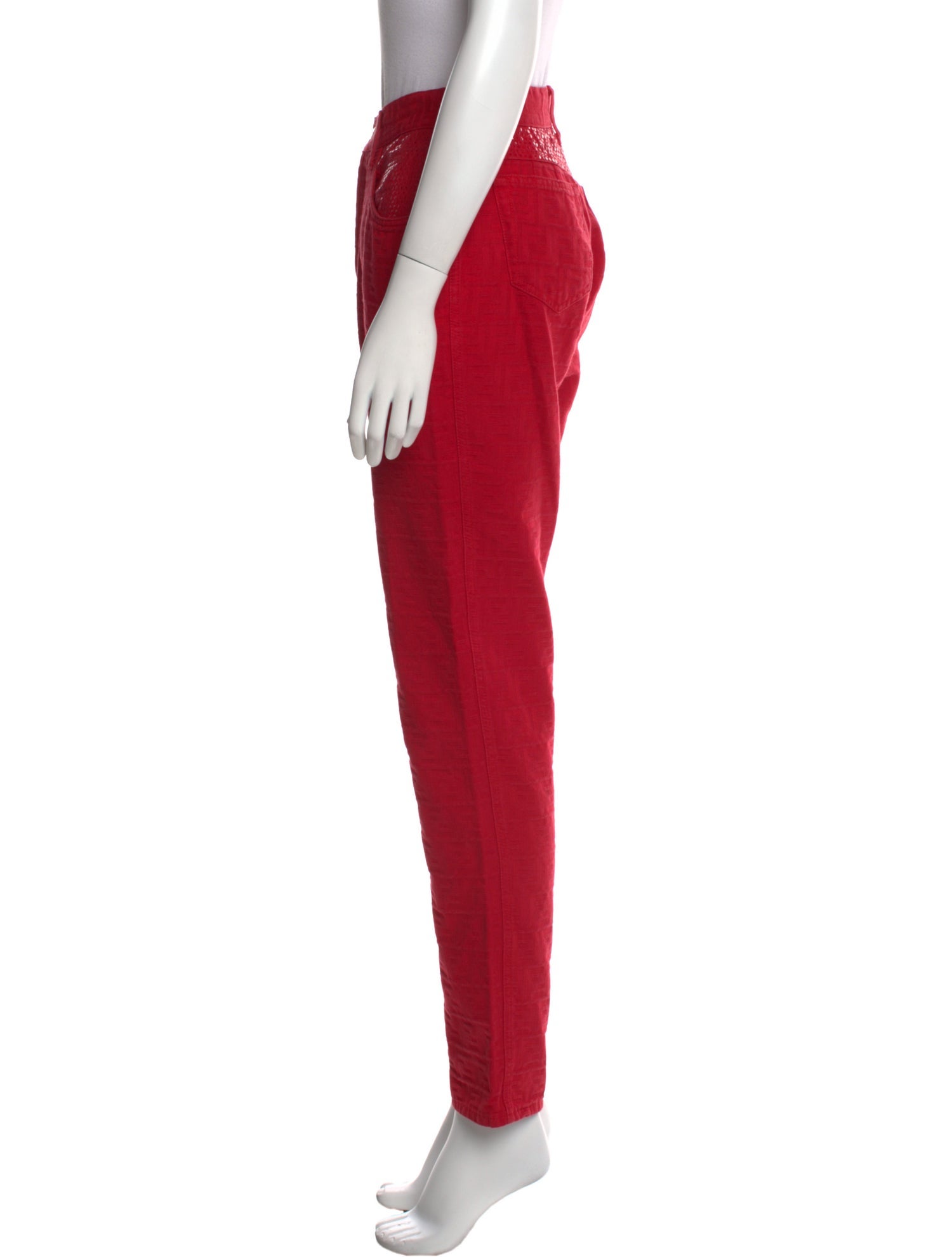 Fendi Vintage Straight Leg Jeans