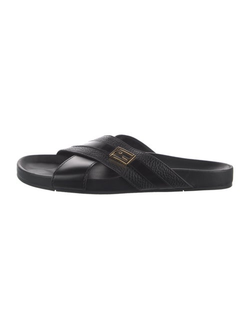 Fendi Leather Slides