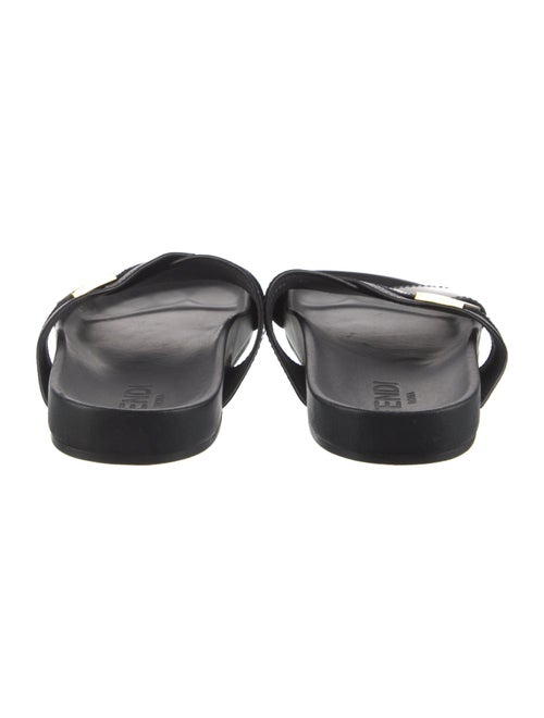Fendi Leather Slides