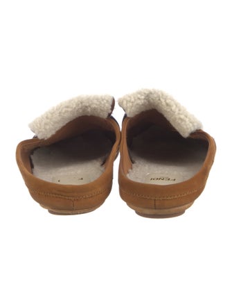 Fendi Suede Mules
