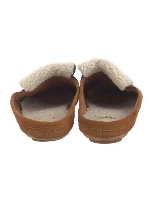 Fendi Suede Mules