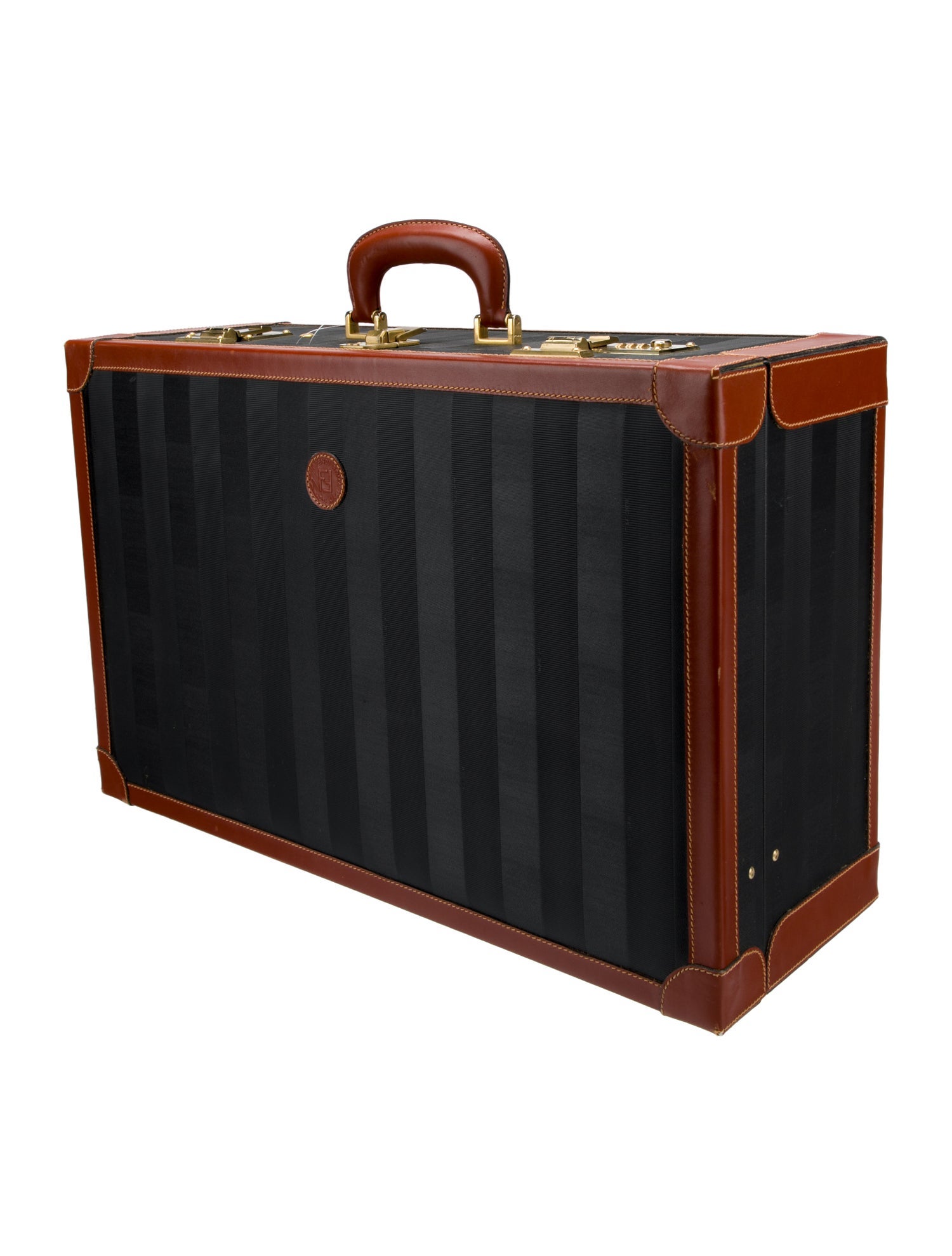 Fendi Vintage Pequin Trunk