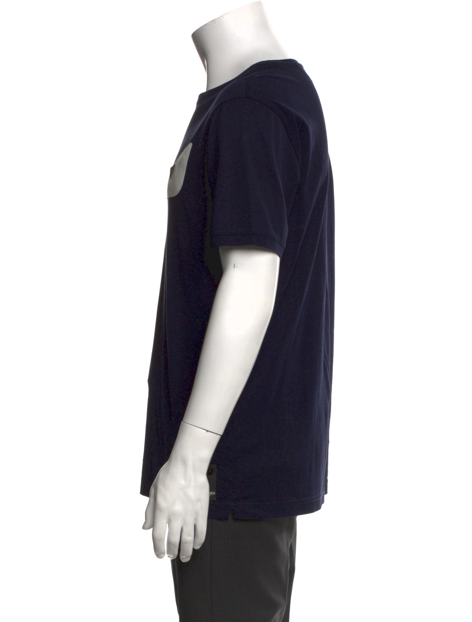 Fendi Monsters Motif Crew Neck T-Shirt