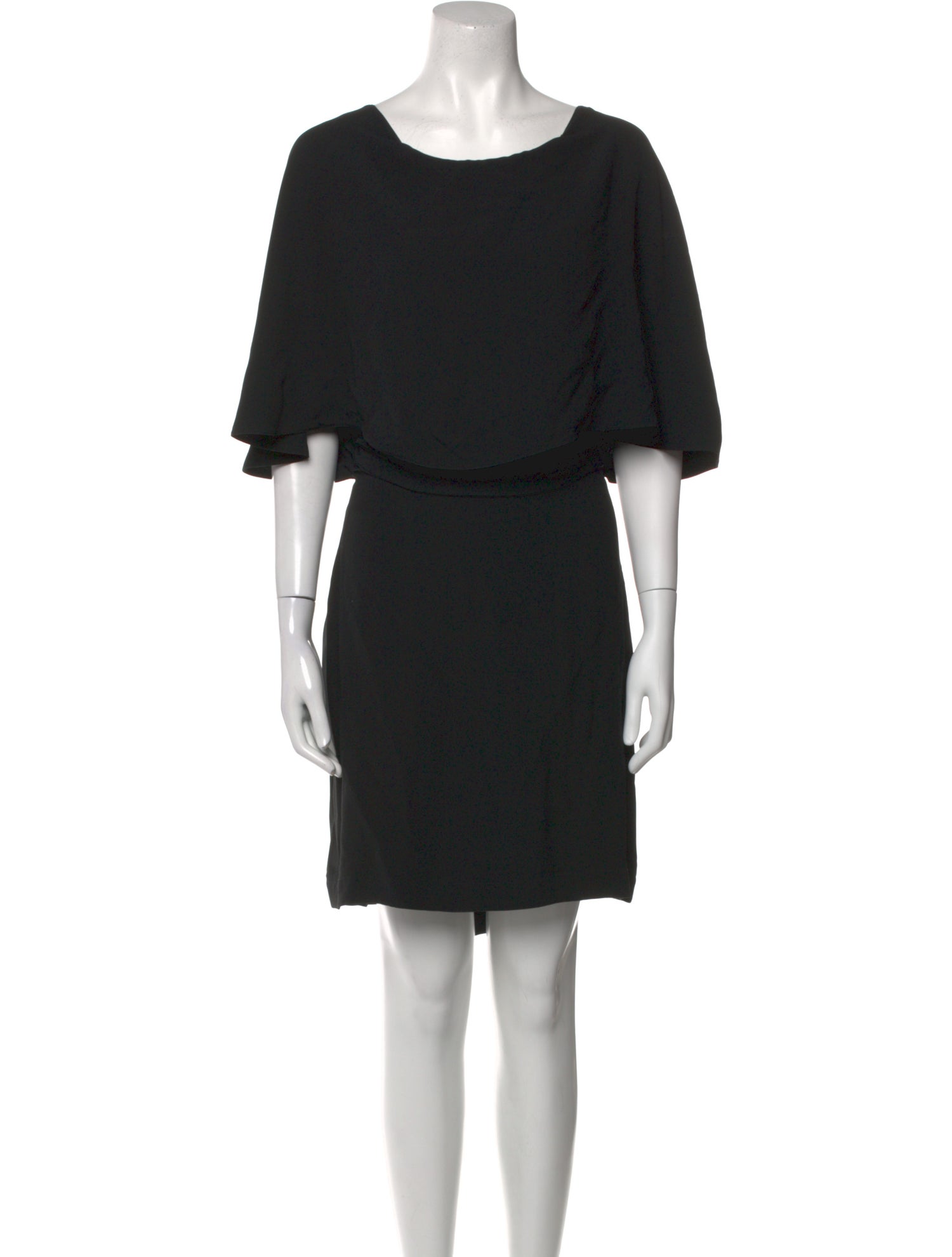 Fendi Scoop Neck Knee-Length Dress