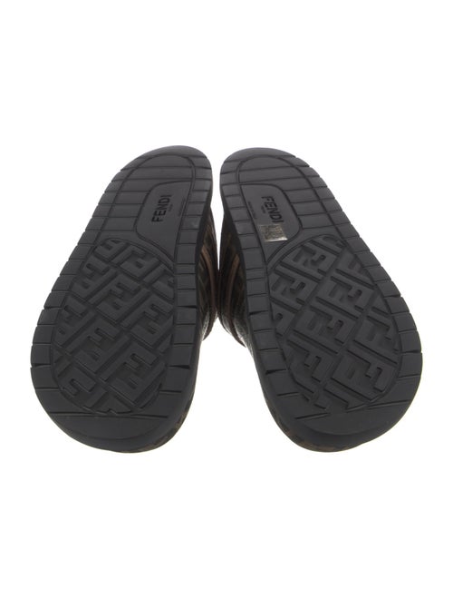 Fendi Zucca FF Logo Canvas Slippers