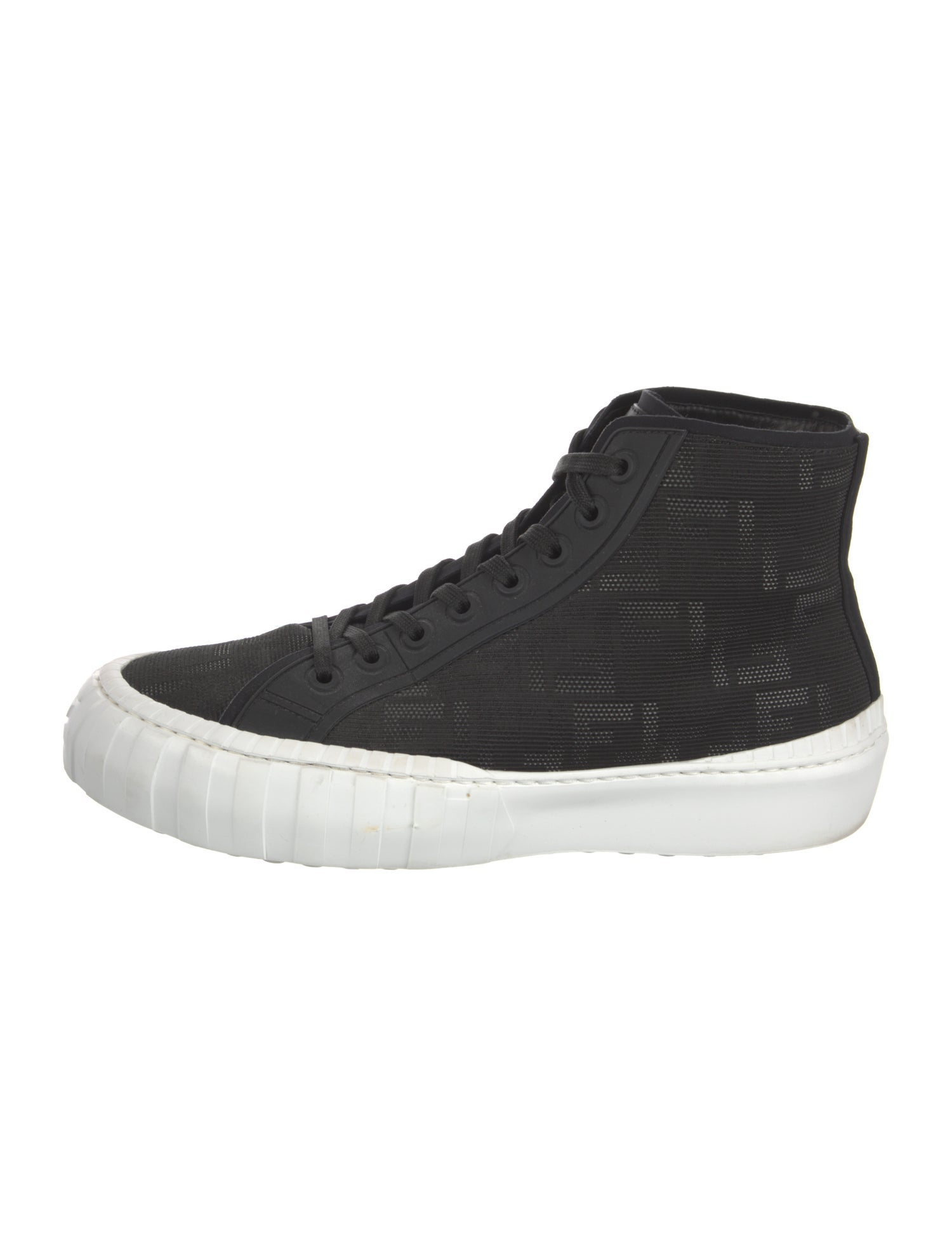 Fendi Zucca FF Logo Nylon Sneakers