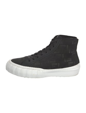 Fendi Zucca FF Logo Nylon Sneakers