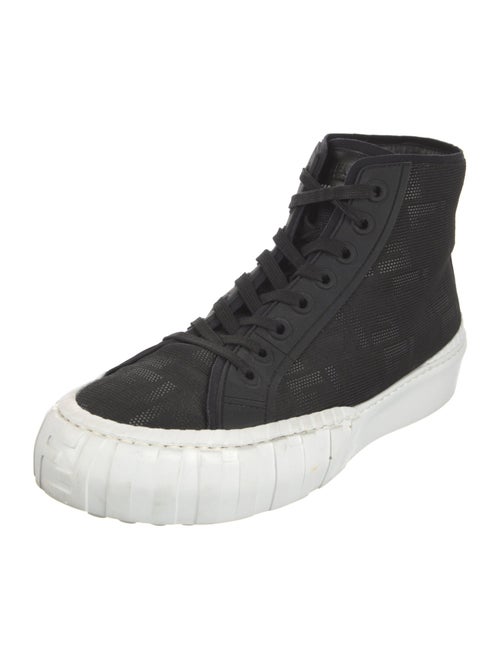 Fendi Zucca FF Logo Nylon Sneakers