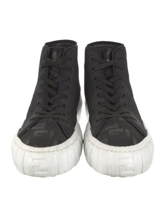 Fendi Zucca FF Logo Nylon Sneakers