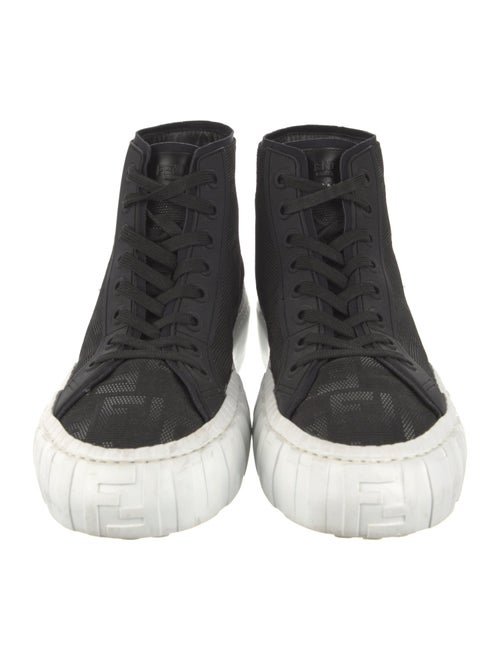 Fendi Zucca FF Logo Nylon Sneakers