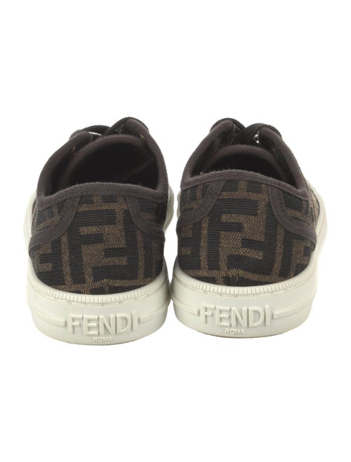 Fendi Zucca FF Logo Canvas Sneakers