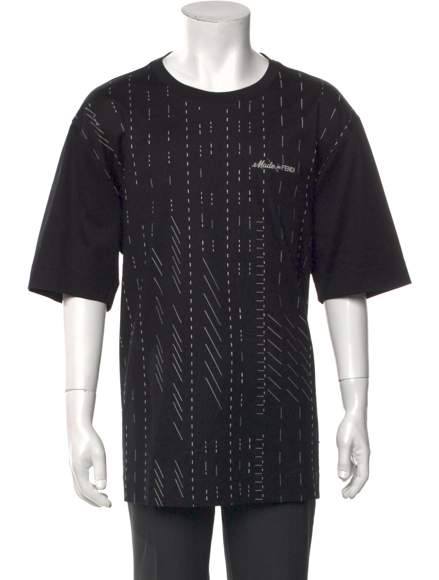 Fendi 2023 Scoop Neck T-Shirt