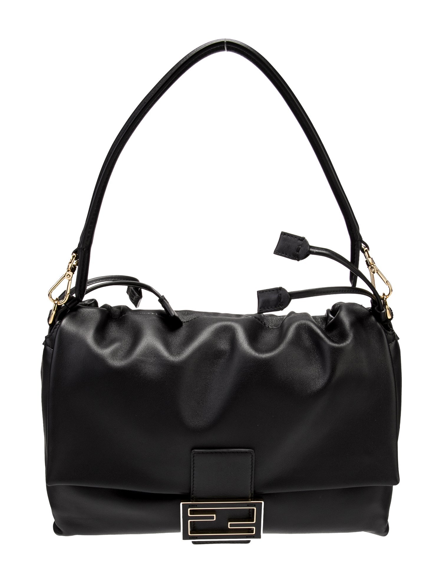 Fendi Leather Baguette Large