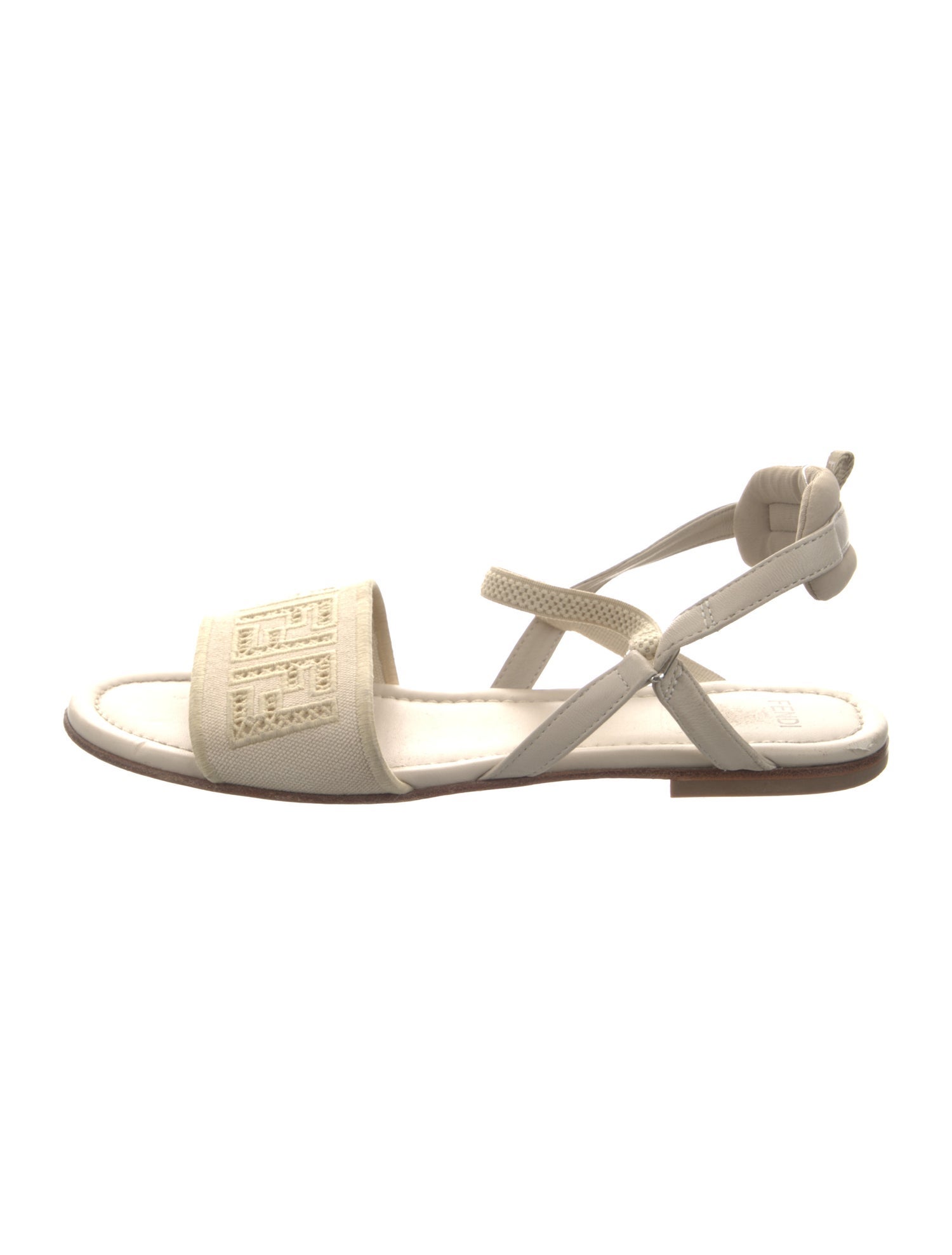 Fendi Canvas Sandals