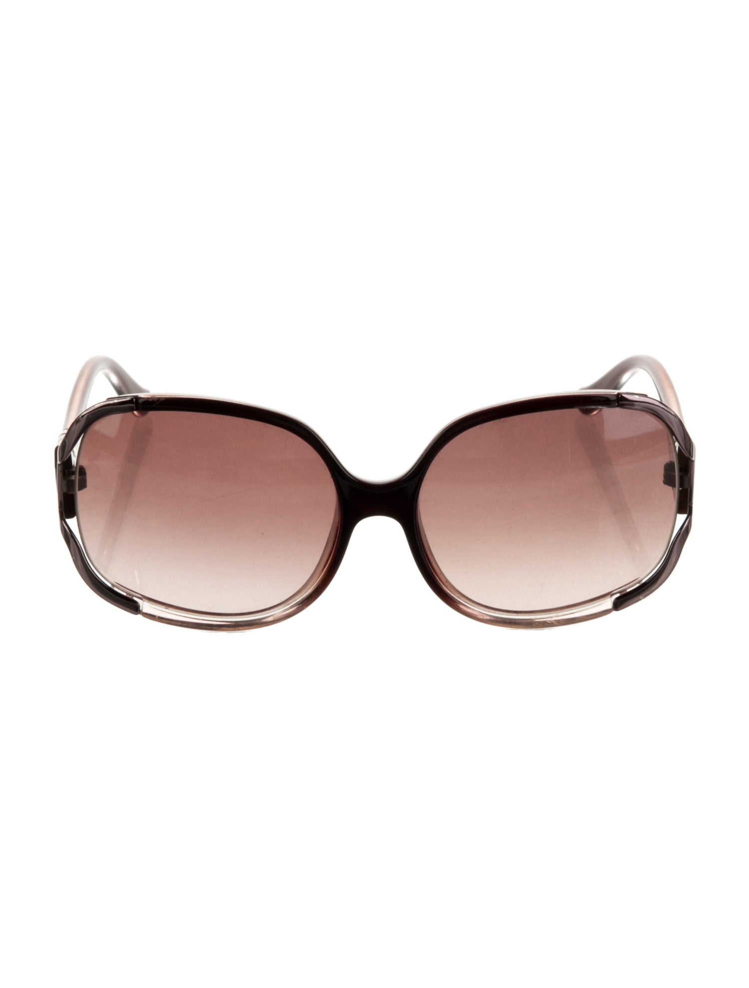 Fendi Zucca FF Logo Oversize Sunglasses
