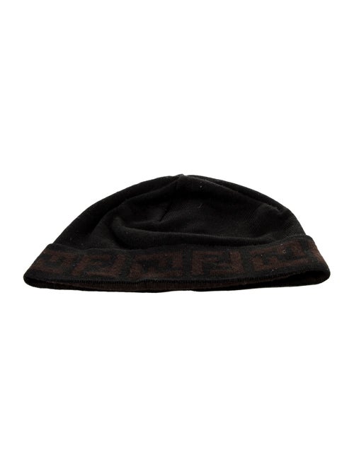 Fendi Zucca FF Wool Beanie
